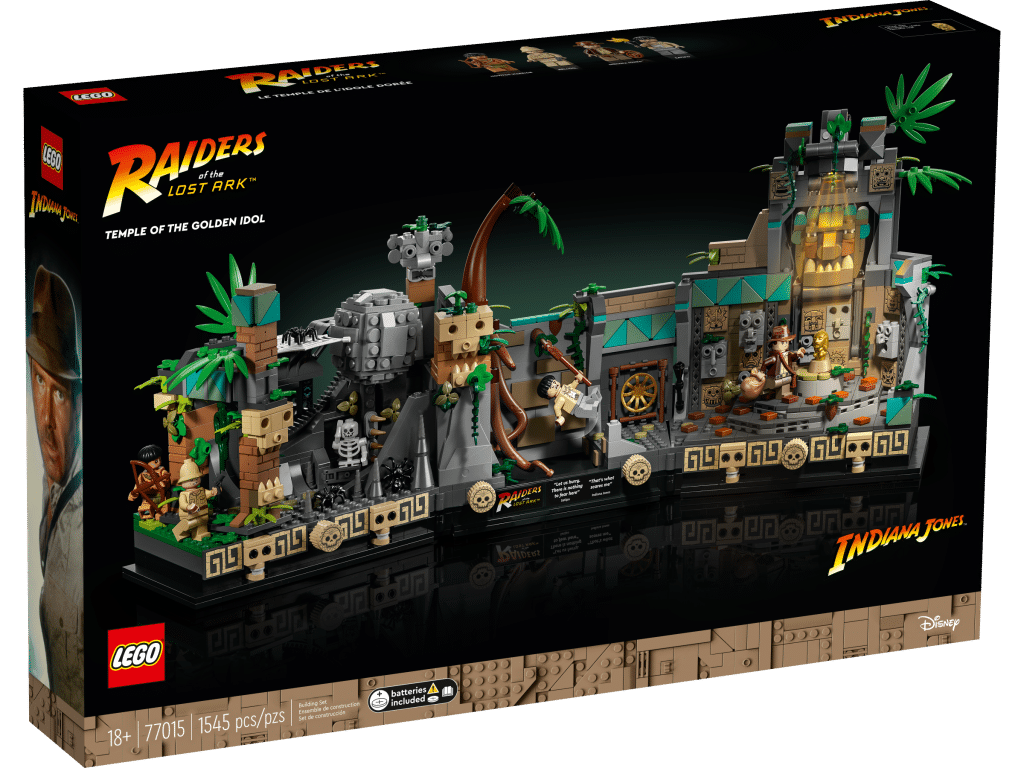 Lego Indiana Jones Le Temple De Lidole En Or Pack