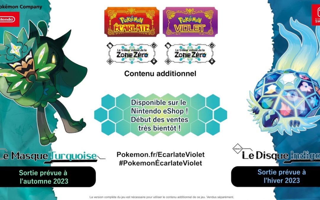 Pokémon Écarlate / Violet – DLC Le trésor enfoui de la Zone Zéro (Switch)