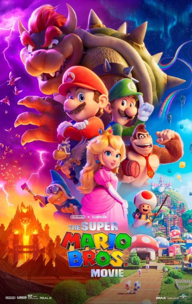 Super Mario Bros Le Film Poster Us