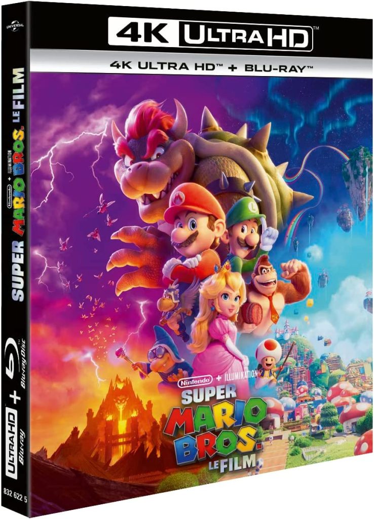 Super Mario Bros Le Film Blu Ray 4k