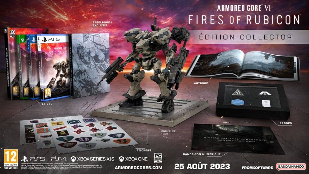 Armored Core Vi Fires Of Rubicon Edition Collector