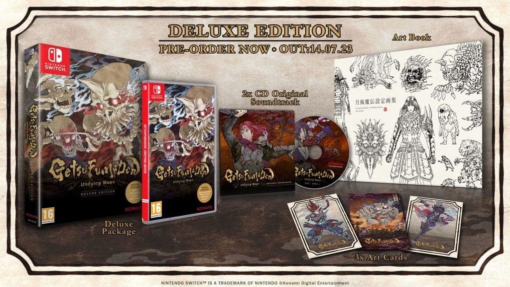 Getsufumaden Undying Moon Edition Deluxe Switch