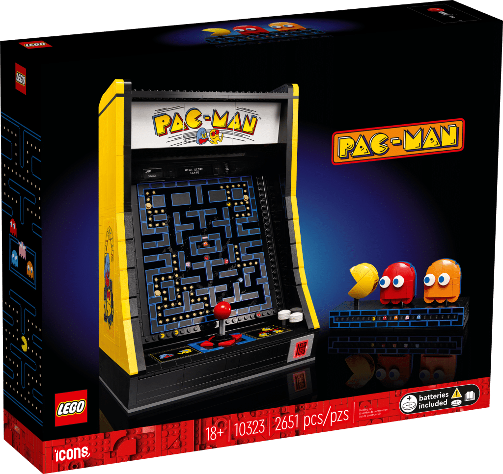 Lego Icons Jeu Darcade Pac Man Pack