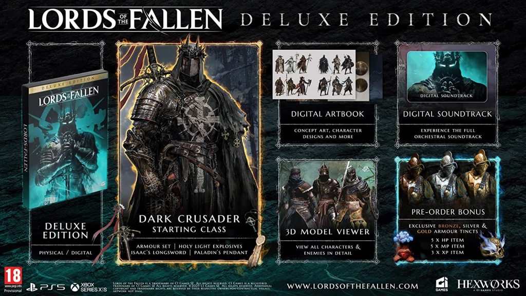 Lords Of The Fallen Edition Deluxe