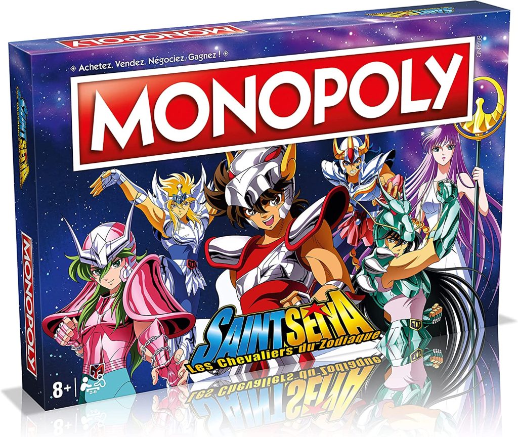 Monopoly Les Chevaliers Du Zodiaque Pack