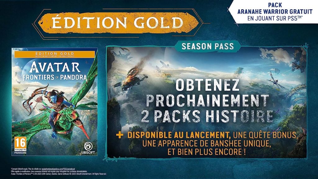 Avatar Frontiers Of Pandora Edition Gold