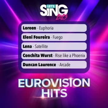 Lets Sing 2023 Pack Eurovision