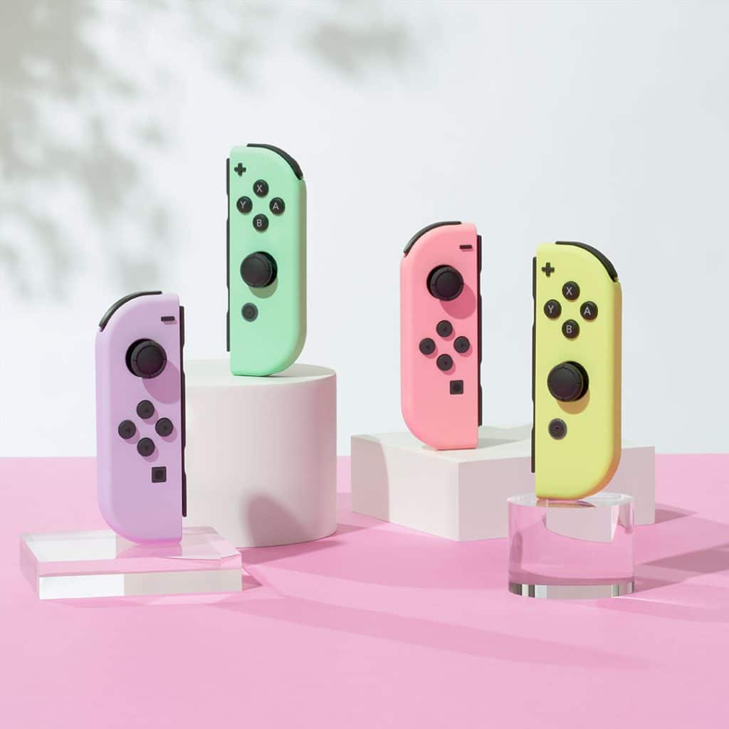 Manettes Joy Con Pastel Switch