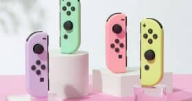 Manettes Joy Con Pastel Switch