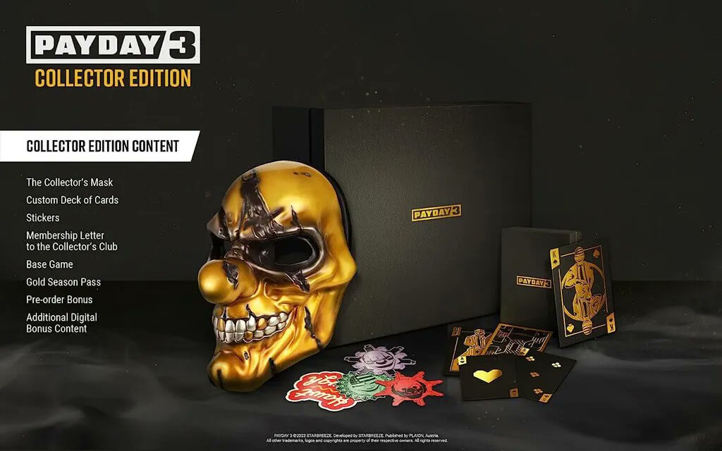 Payday 3 Edition Collector