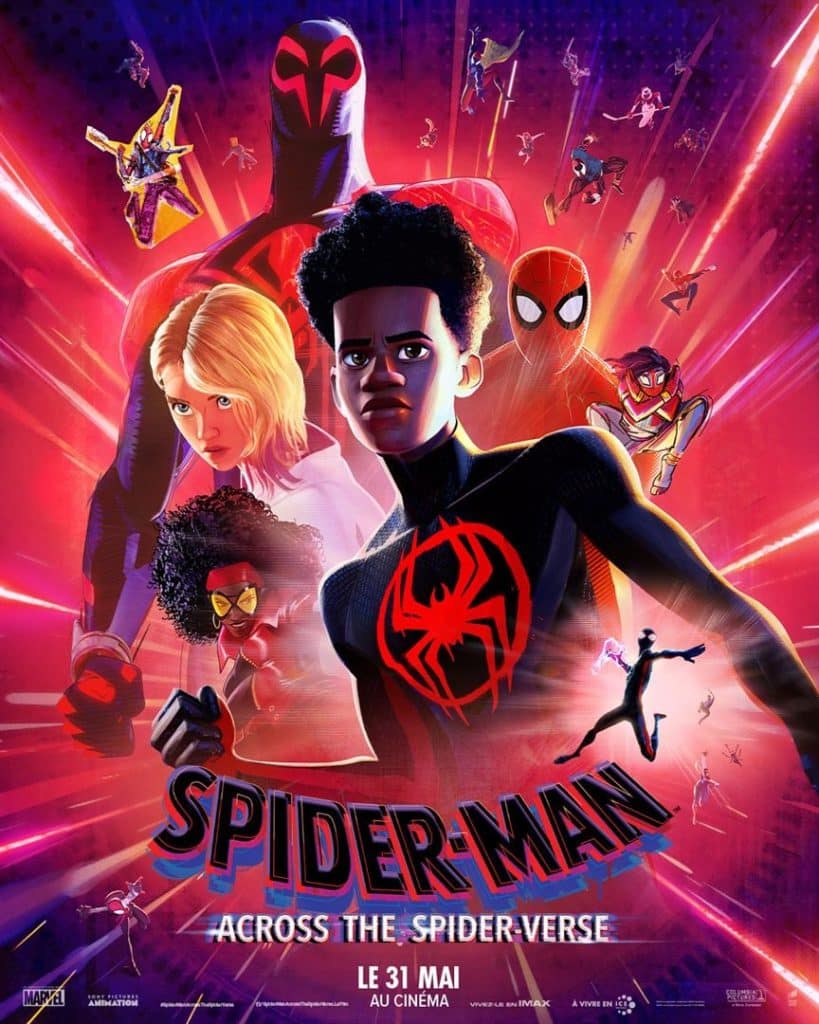 Spider Man Across The Spider Verse Poster Vf