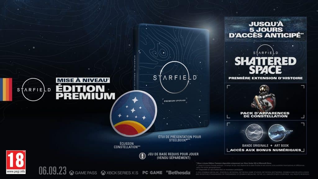 Starfield Edition Premium Upgrade Vf