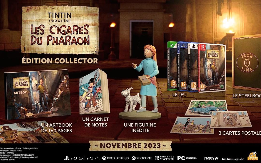 Tintin Reporter: Les Cigares du Pharaon – Edition Collector (Switch)