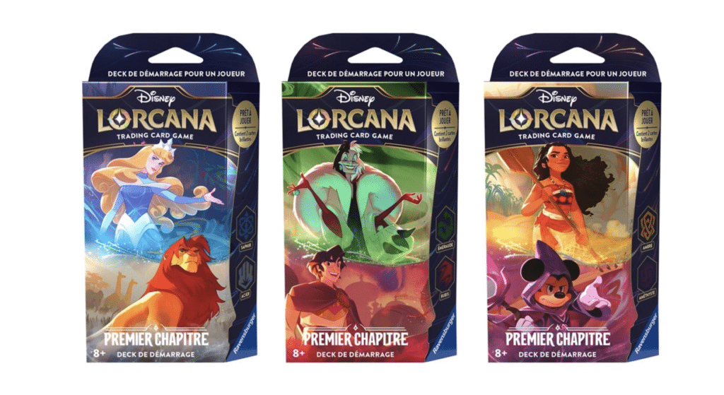 Disney Lorcana Decks De Demarrage