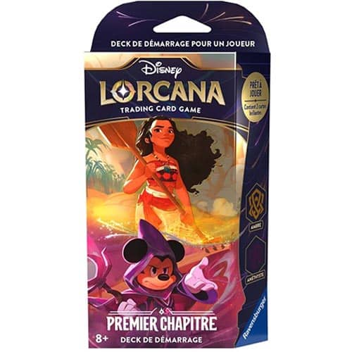 Disney Lorcana Decks De Demarrage Mickey Vaiana Vf