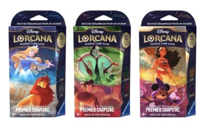 Disney Lorcana Premier Chapitre – Deck de démarrage Cruella/Aladdin (VF)