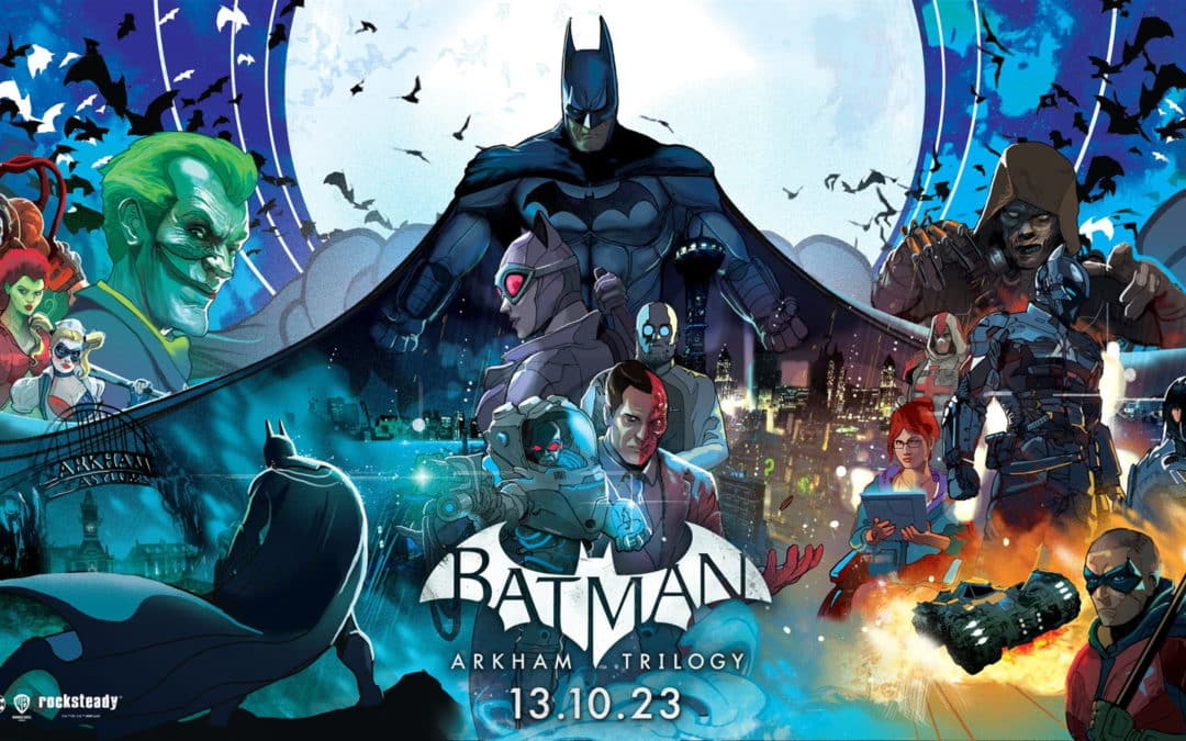 Batman: Arkham Trilogy prend date sur Nintendo Switch