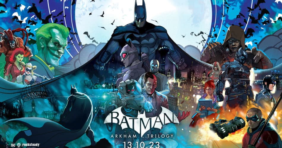 Batman Arkham Trilogy Art