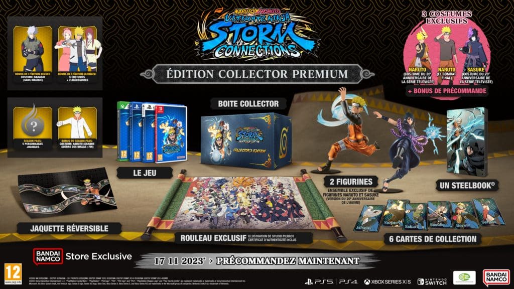 Naruto X Boruto Ultimate Ninja Storm Connections Edition Collector Premium