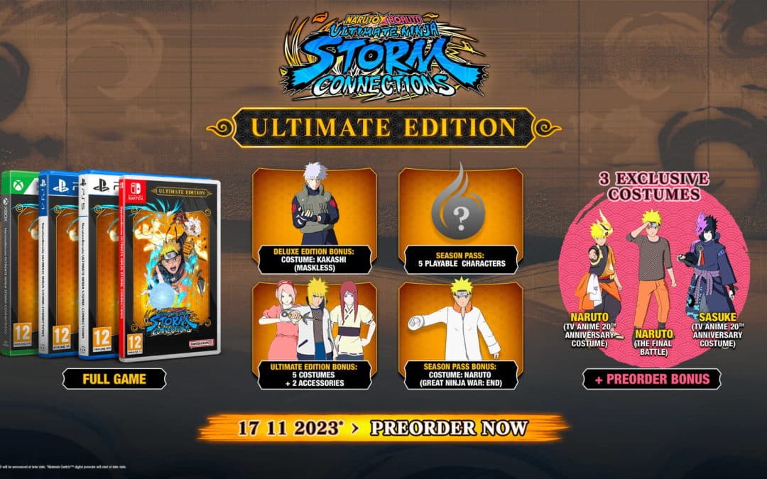 Naruto X Boruto Ultimate Ninja Storm Connections – Edition Ultimate (Switch)