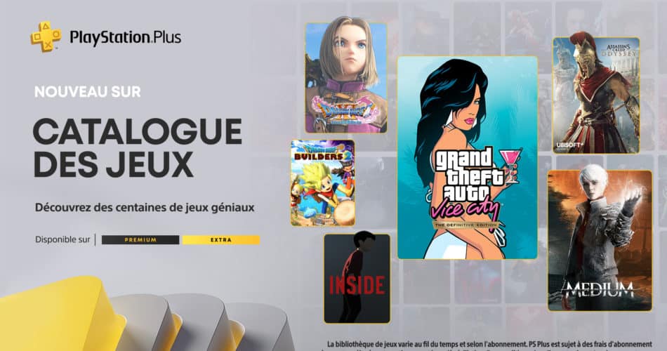 Playstation Plus 2022 Octobre Extra Premium