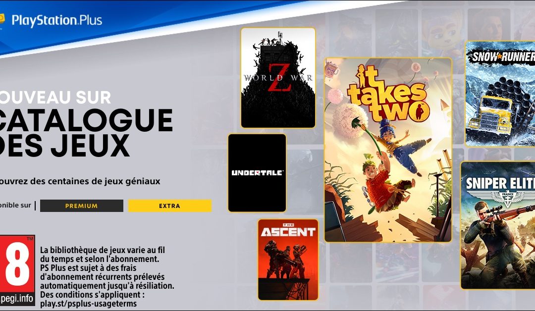 Les jeux PlayStation Plus Extra & Premium (Juillet 2023)