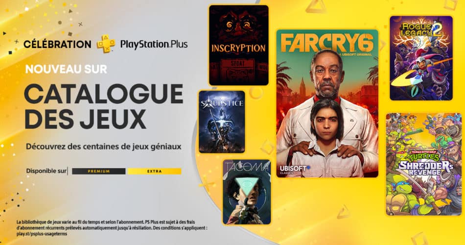 Playstation Plus 2023 Juin Extra Premium