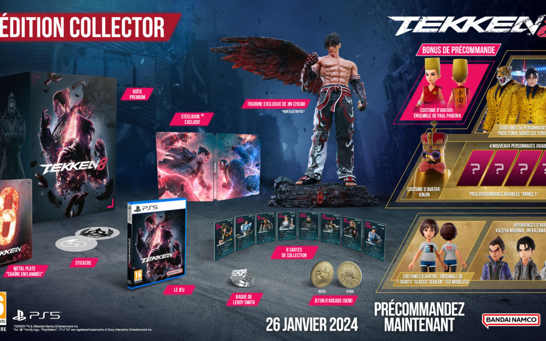 Tekken 8 – Edition Collector (Xbox Series X, PS5)