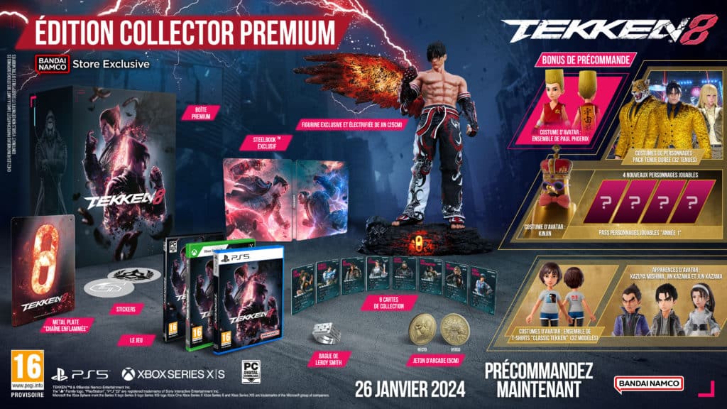 Tekken 8 Edition Collector Premium