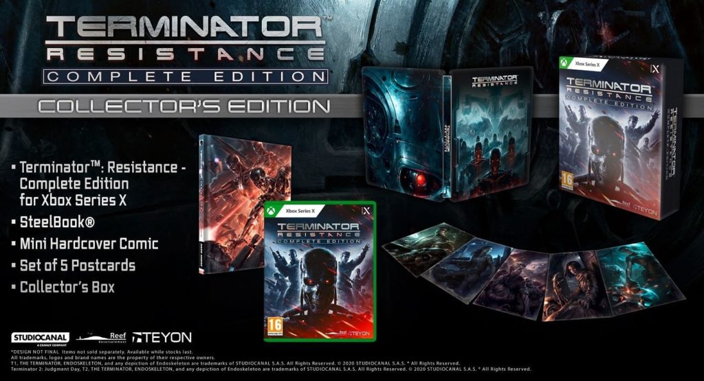 Terminator Resistance Complete Edition Edition Collector Xbox Series X