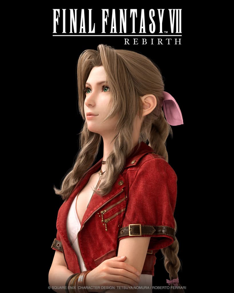 Final Fantasy 7 Rebirth Bustshot Aerith Bust