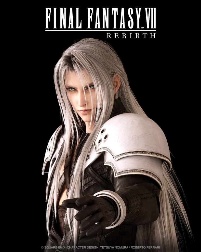 Final Fantasy 7 Rebirth Bustshot Sephiroth Bust