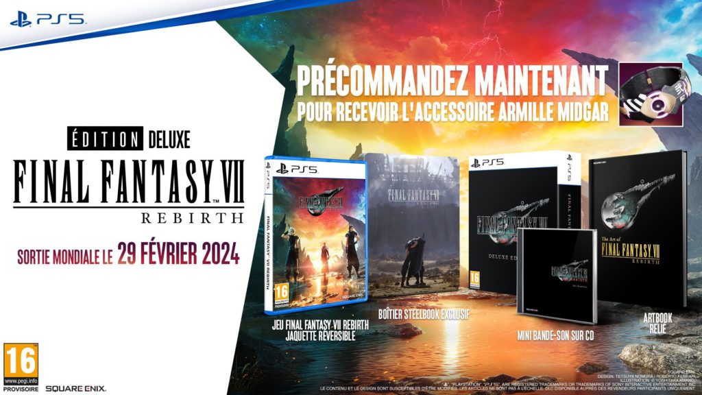 Final Fantasy Vii Rebirth Edition Deluxe
