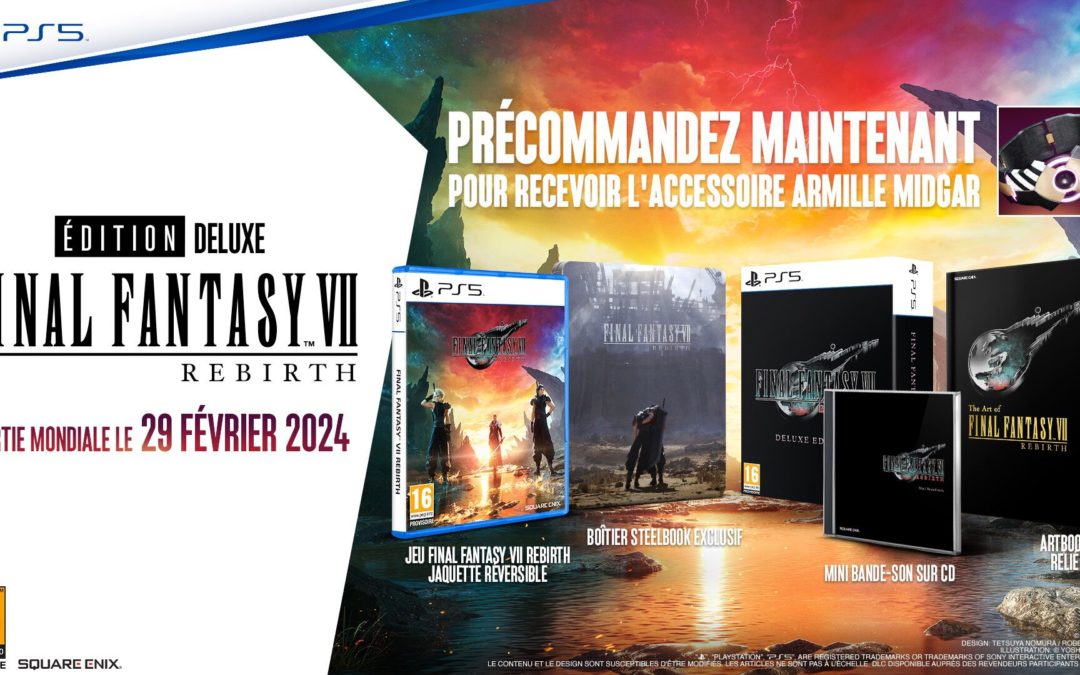 Final Fantasy VII Rebirth – Edition Deluxe (PS5)