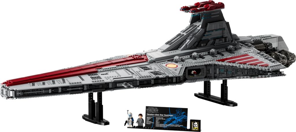 Lego Star Wars Ucs Le Croiseur Dassaut De Classe Venator De La Republique