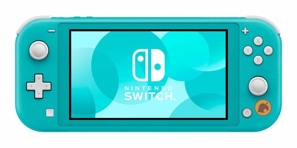 Nintendo Switch Lite Turquoise Animal Crossing