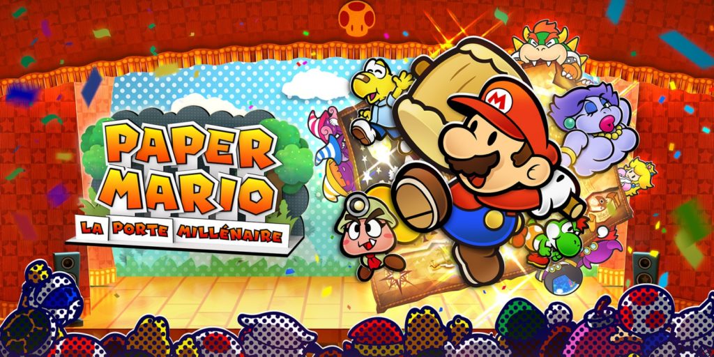 Paper Mario La Porte Millenaire Keyart