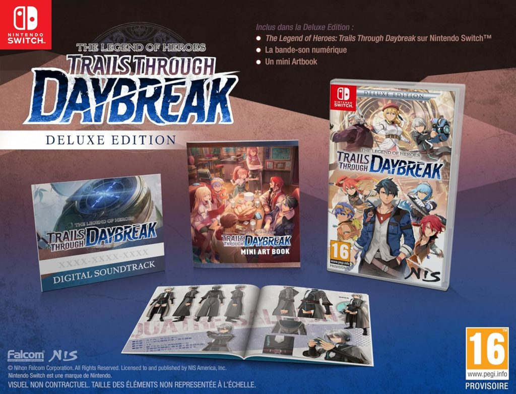 The Legend Of Heroes Trails Through Daybreak Edition Deluxe Switch