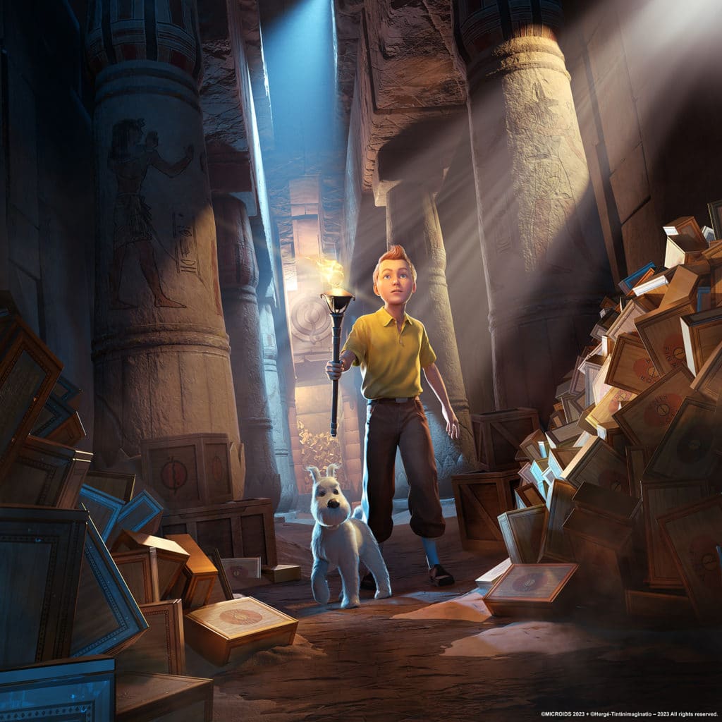 Tintin Reporter Les Cigares Du Pharaon Keyart