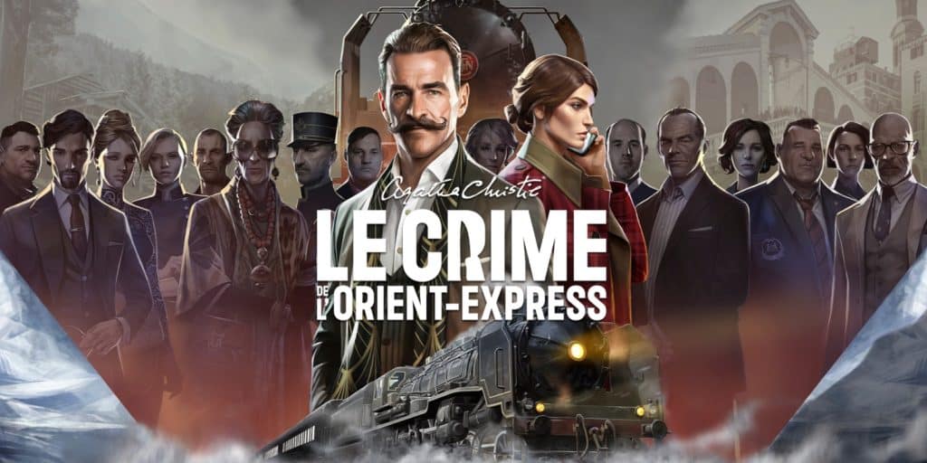 Agatha Christie Crime Orient Express Keyart