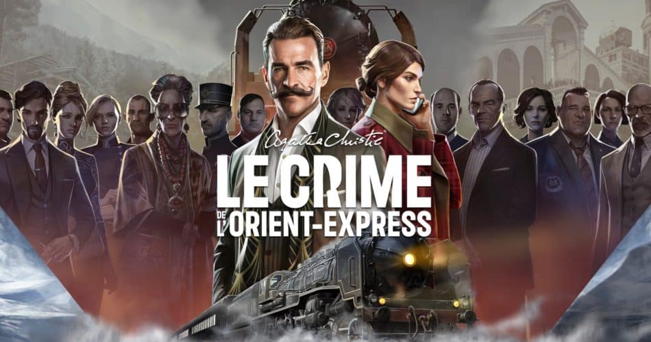Agatha Christie Crime Orient Express Keyart