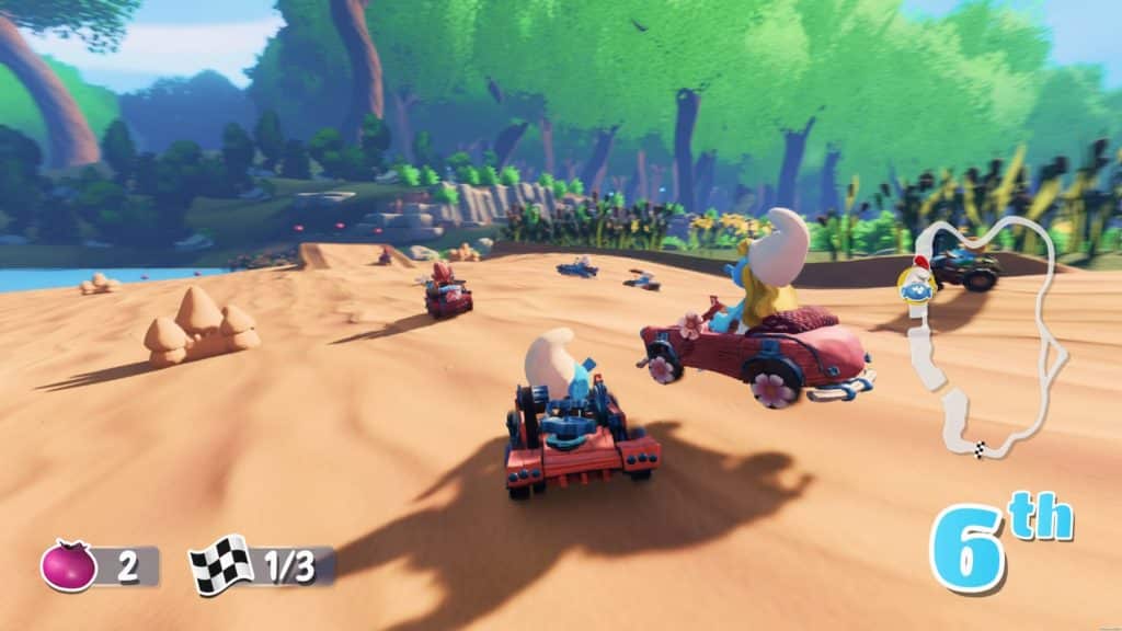 Smurfs Kart 2023 Screen 05