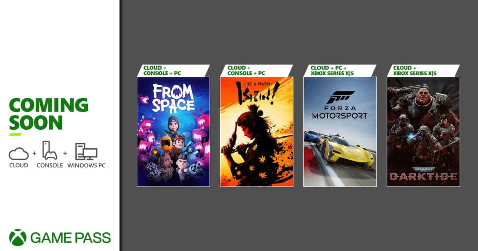 Xbox Game Pass 2023 Octobre