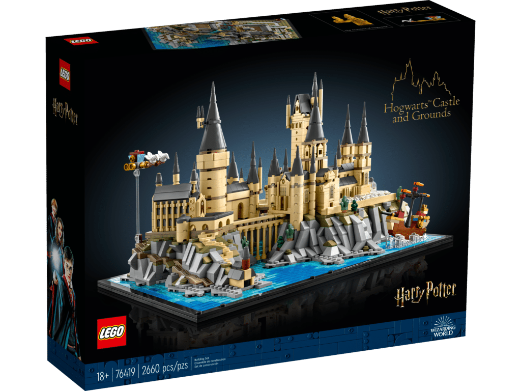 Lego Harry Potter Le Chateau Et Le Domaine De Poudlard Pack