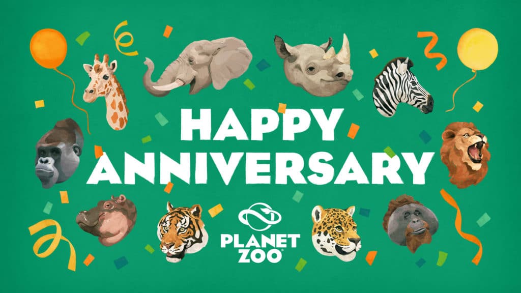 Planet Zoo Anniversaire