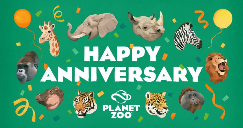 Planet Zoo Anniversaire