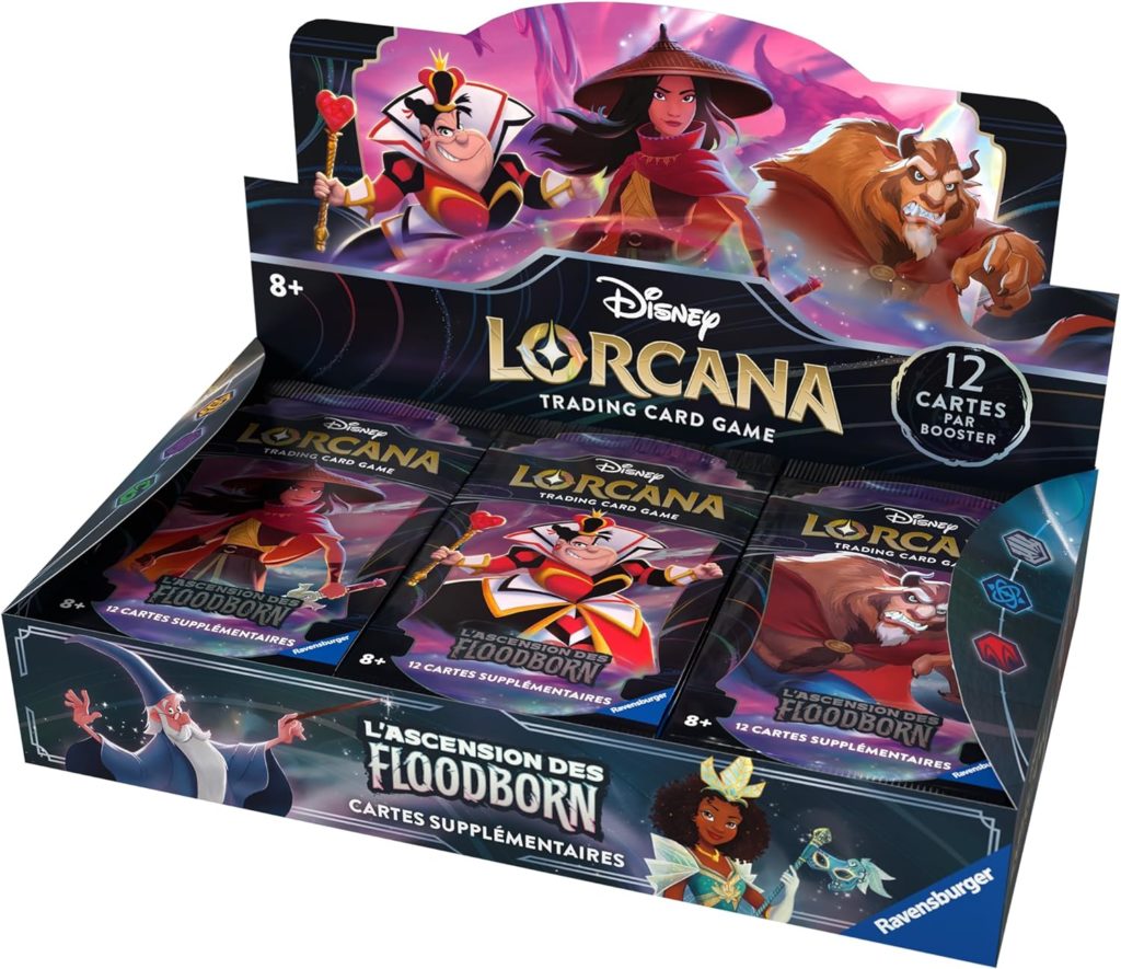 Disney Lorcana Lascension Des Floodborn Display De 24 Boosters Vf