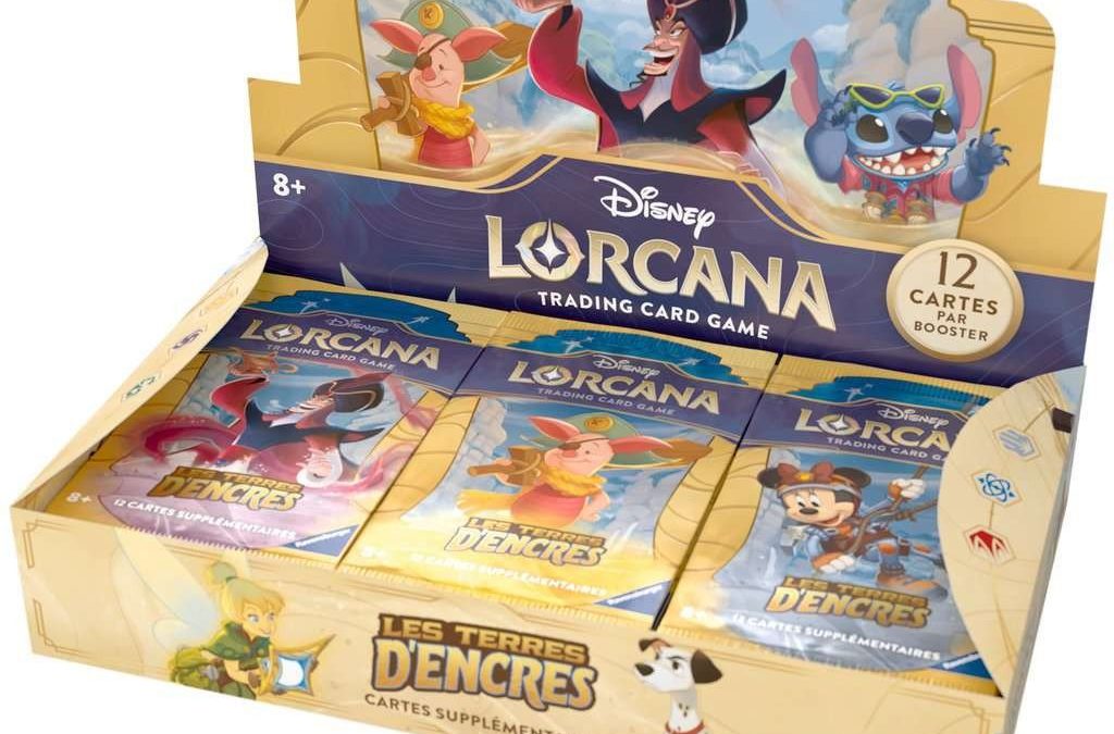 Disney Lorcana Les Terres d’Encres – Display de 24 boosters (VF)
