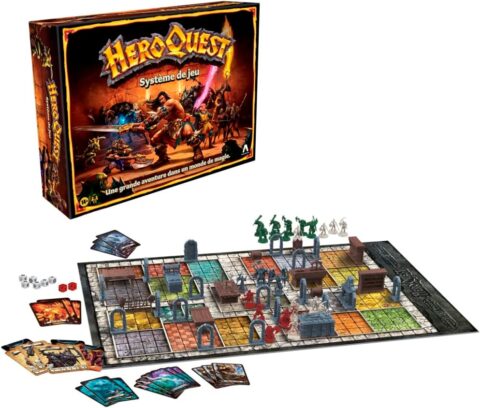 ANCIEN JEU DE role aventure MB  heroquest - nouvelle edition  non complet EUR 36,50 - PicClick FR