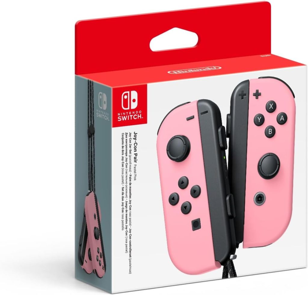 Manettes Joy Con Rose Pastel Pack